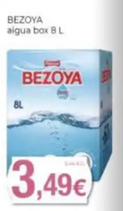 Supermercats Jespac Bezoya aigua box oferta