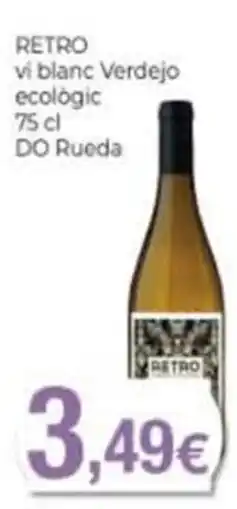Supermercats Jespac Retro vi blanc Verdejo oferta