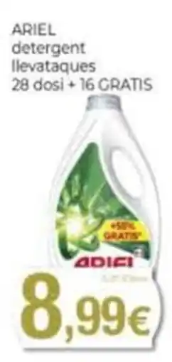 Supermercats Jespac Ariel detergent llevataques oferta