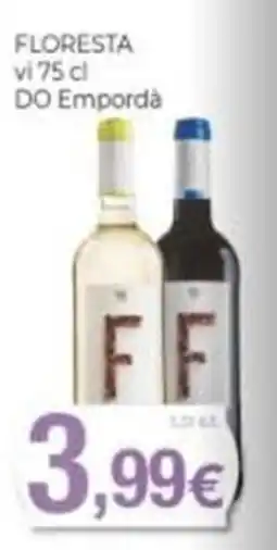 Supermercats Jespac Floresta vi 75 cl oferta