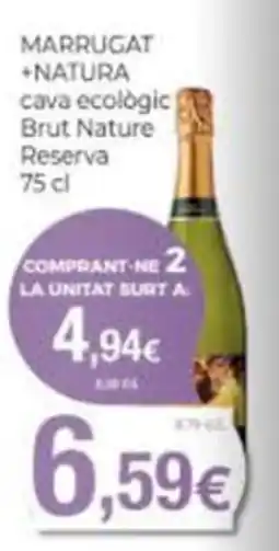 Supermercats Jespac marrugat +natura cava ecològic brut nature reserva oferta