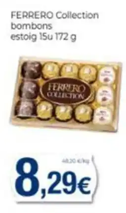 Supermercats Jespac Ferrero Collection bombons oferta