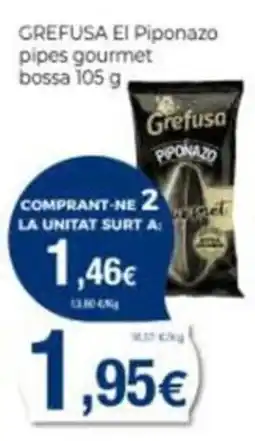 Supermercats Jespac Grefusa el piponazo pipes gourmet bossa oferta