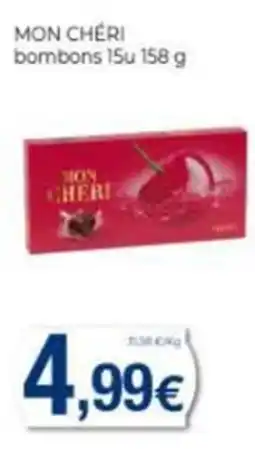 Supermercats Jespac mon chéri bombons oferta