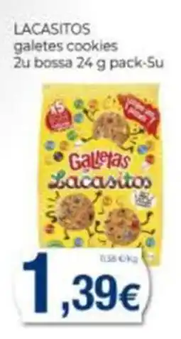 Supermercats Jespac Lacasitos galletas cookies oferta