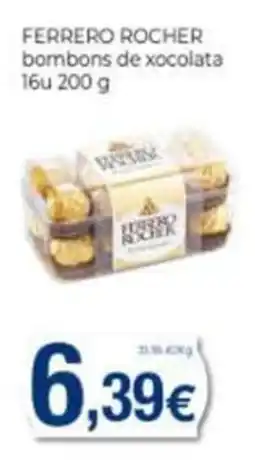 Supermercats Jespac ferrero rocher bombons de xocolata oferta