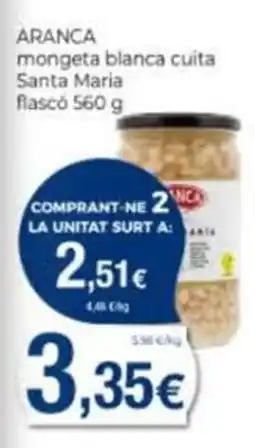 Supermercats Jespac Aranca mongeta blanca cuita oferta