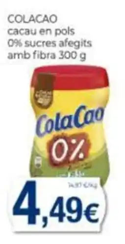 Supermercats Jespac ColaCao cacao en pols oferta