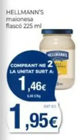 Supermercats Jespac Hellmann's maionesa flascó oferta