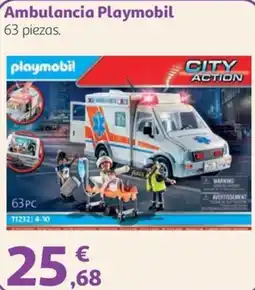 Alcampo Playmobil ambulancia oferta