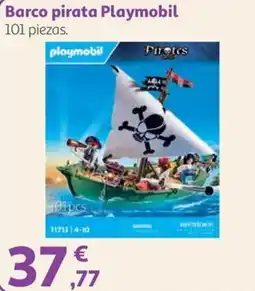 Alcampo Playmobil barco pirata oferta