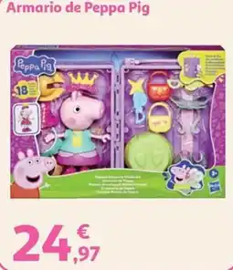 Alcampo Peppa Pig Armario de Peppa Pig oferta