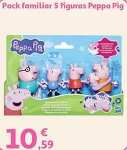 Alcampo Peppa Pig Pack familiar 5 figuras Peppa Pig oferta