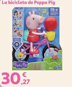 Alcampo Peppa Pig la bicicleta de Peppa Pig oferta