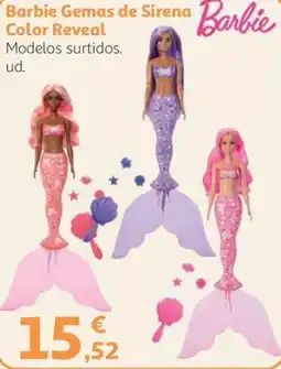 Alcampo Barbie Gemas de Sirena Color Reveal oferta