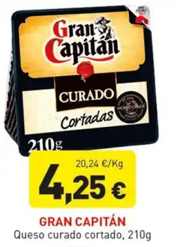 Hiperber Gran Capitán queso curado cortado oferta