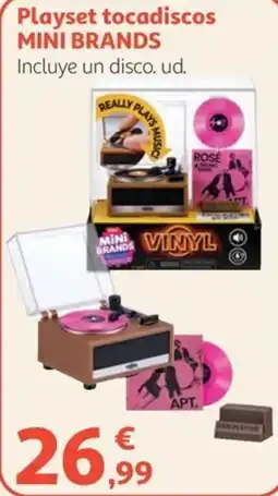 Alcampo Mini Brands playset tocadiscos oferta