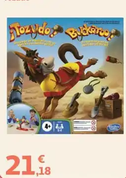 Alcampo Hasbro ¡Tozudo! Buckaroo! oferta