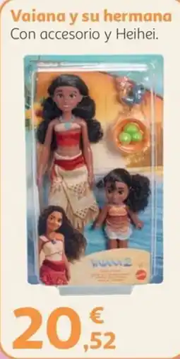 Alcampo Vaiana y su hermana oferta