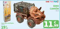 Alcampo One Two Fun Dino Camión oferta