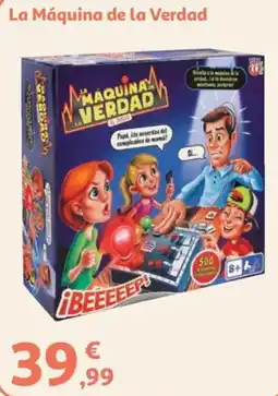 Alcampo La Máquina de la Verdad oferta