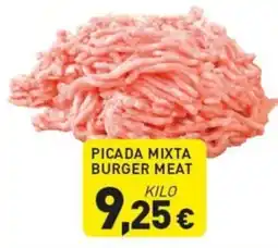 Hiperber Picada mixta burger meat oferta