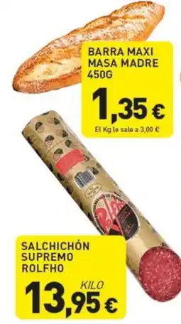 Hiperber Rolfho salchichón supremo oferta