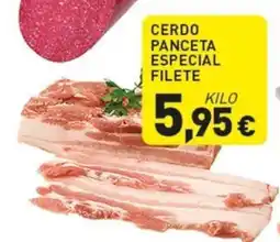 Hiperber Cerdo panceta especial filete oferta