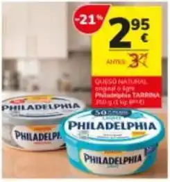 Consum Philadelphia - queso natural o mango o latte premium tarrina oferta