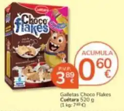 Consum Cuétara - galletas choco flakes oferta