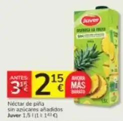 Consum Juver - nectar de piña sin azucares anadidos oferta