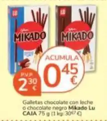 Consum Mikado - galletas chocolate con leche o chocolate negro oferta