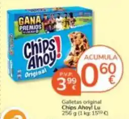 Consum Lu - galletas original chips ahoy oferta