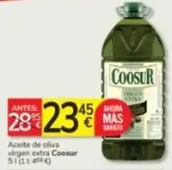 Consum Coosur - aceite de oliva virgen extra oferta