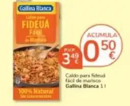 Consum Gallina blanca - caldo para fideua facil de marisco oferta