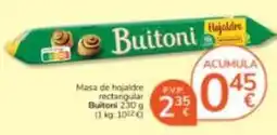 Consum Buitoni - masa de hojaldre rectangular oferta