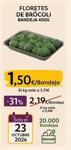AhorraMas Solo - floretes de brocoli oferta