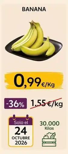 AhorraMas Solo - banana oferta