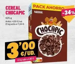 AhorraMas Nestlé - cereal chocapic oferta