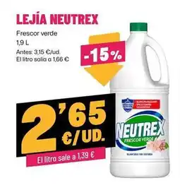 AhorraMas Neutrex - frescor verde oferta