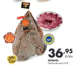 Supermercados Lupa Ezequiel cecina de vaca i.g.p. oferta