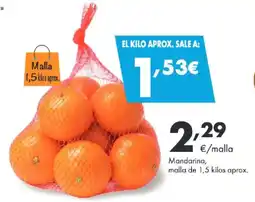 Supermercados Lupa Mandarina oferta