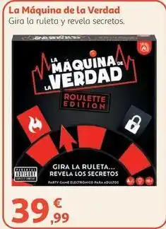 Alcampo Party - la maquina de la verdad oferta