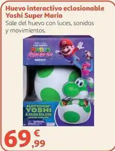 Alcampo Super mario - huevo interactivo eclosionable oferta