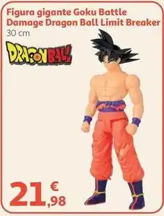 Alcampo Dragon - figura gigante goku battle damage dragon ball limit breaker oferta