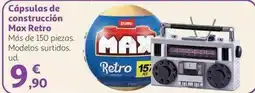 Alcampo Zuru - capsulas de construccion max retro oferta