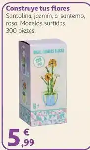 Alcampo Construye tus flores oferta