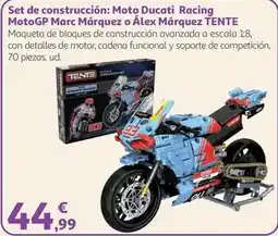 Alcampo Ducati - set de construccion: moto racing motogp marc marquez o alex marquez oferta
