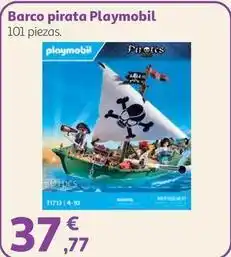 Alcampo Playmobil - barco pirata oferta
