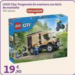 Alcampo Lego - city: furgoneta de aventura con bicis de montana oferta
